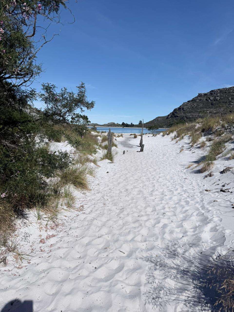 Hely-Hutchinson Reservoir beach on Table Mountain